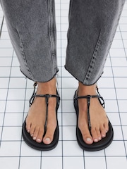 River Island Toe Thong Sandals - Imagem 1 de 6