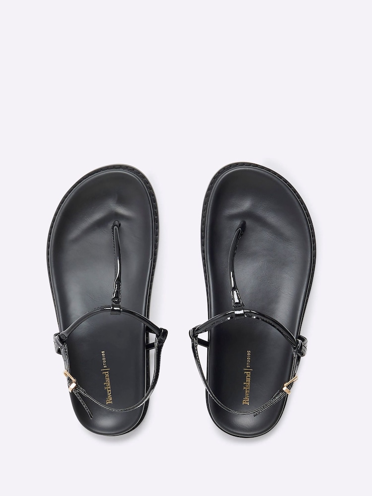 River Island Toe Thong Sandals - Imagem 6 de 6
