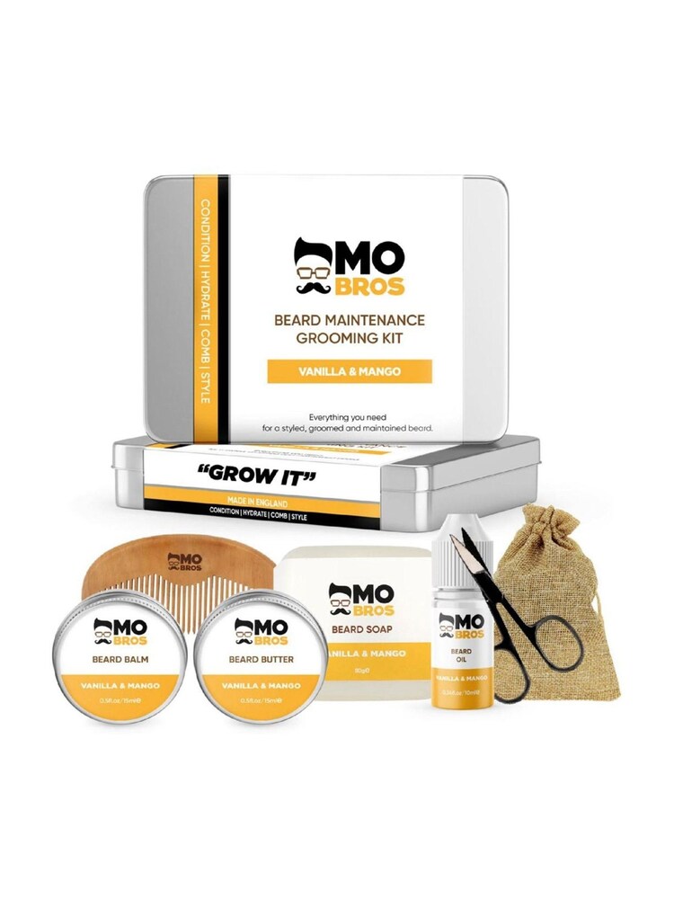 Mo Bros XL Vanilla & Mango Beard Care Kit - Image 1 of 4