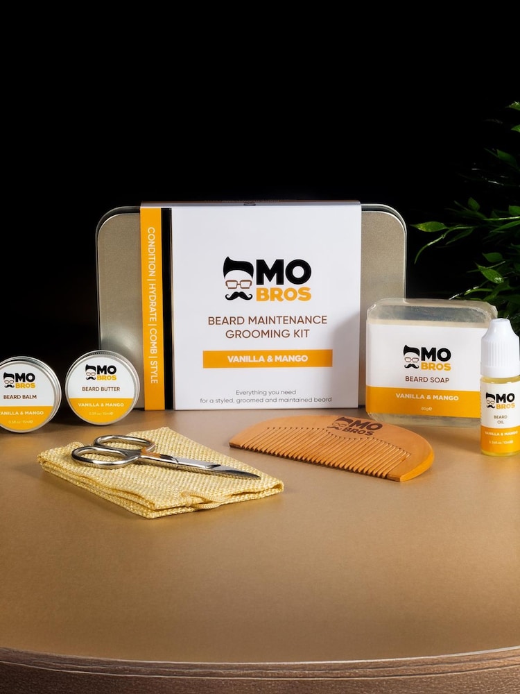 Mo Bros XL Vanilla & Mango Beard Care Kit - Image 4 of 4