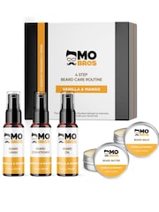 Mo Bros 4 Step Vanilla & Mango Beard Care Kit - Image 1 of 5