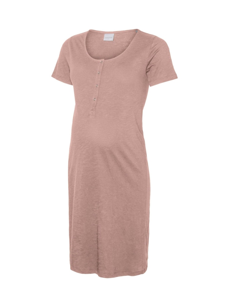 Mamalicious Pink Maternity Nightie With Nursing Function - Image 1 of 1