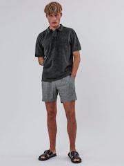 Religion Black Acid 100% Cotton Polo T-Shirt - Image 3 of 5
