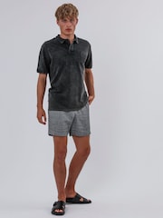 Religion Black Acid 100% Cotton Polo T-Shirt - Image 4 of 5