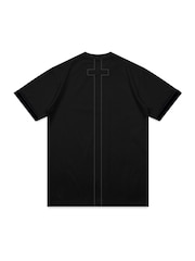 Religion Black Essential Cuff 100% Cotton T-Shirts 2 Pack - Image 2 of 3