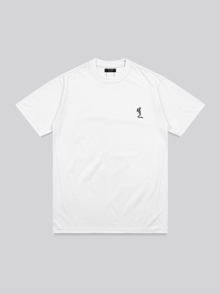 Religion White Abstract Graphic & Classic Core 100% Cotton T-Shirts 2 Pack - Image 2 of 6