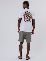 Religion White Abstract Graphic & Classic Core 100% Cotton T-Shirts 2 Pack - Image 6 of 6