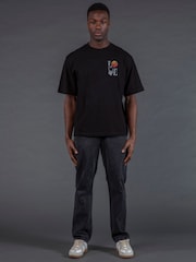 Religion Black Love 100% Cotton T-Shirt - Image 3 of 3
