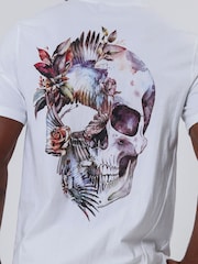 Religion White Birds Wing Skull & Classic Core 100% Cotton T-Shirts 2 Pack - Image 2 of 6