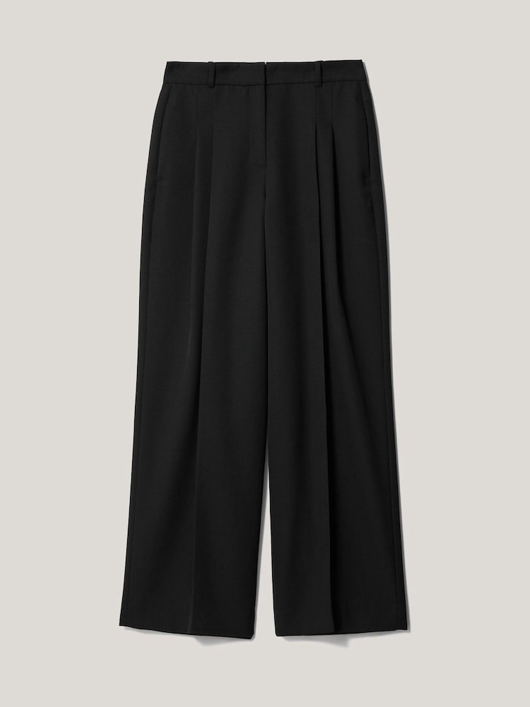 Jigsaw Black Nevis 100% Cotton Chino - Image 7 of 7