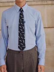Green Retro Patterned Tie - Image 4 of 5