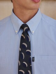 Green Retro Patterned Tie - Image 5 of 5
