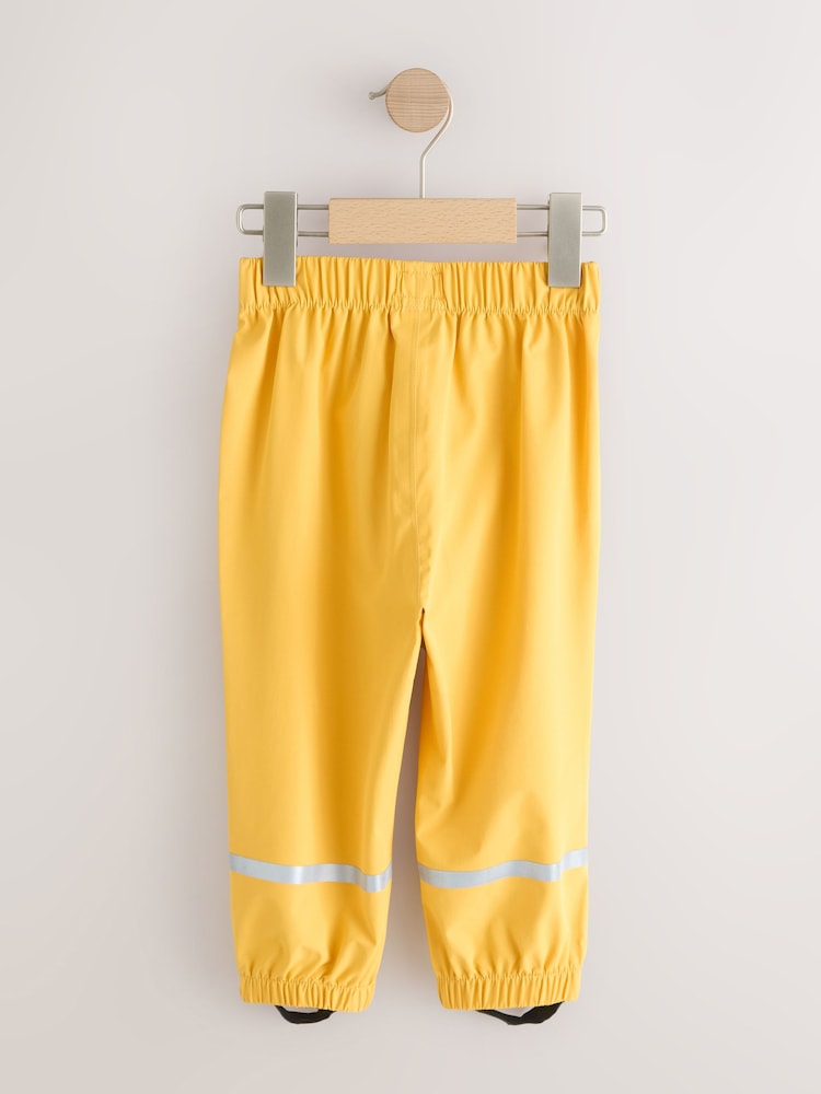 Yellow Waterproof Trousers (9mths-10yrs) - Image 2 of 4