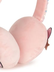 Billieblush Pink Logo Ear Muffs - Image 3 of 4