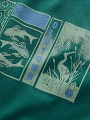 Blau/Grün/Rosa - T-Shirts mit Grafikprint im 3er-Pack - Bild 11 von 14