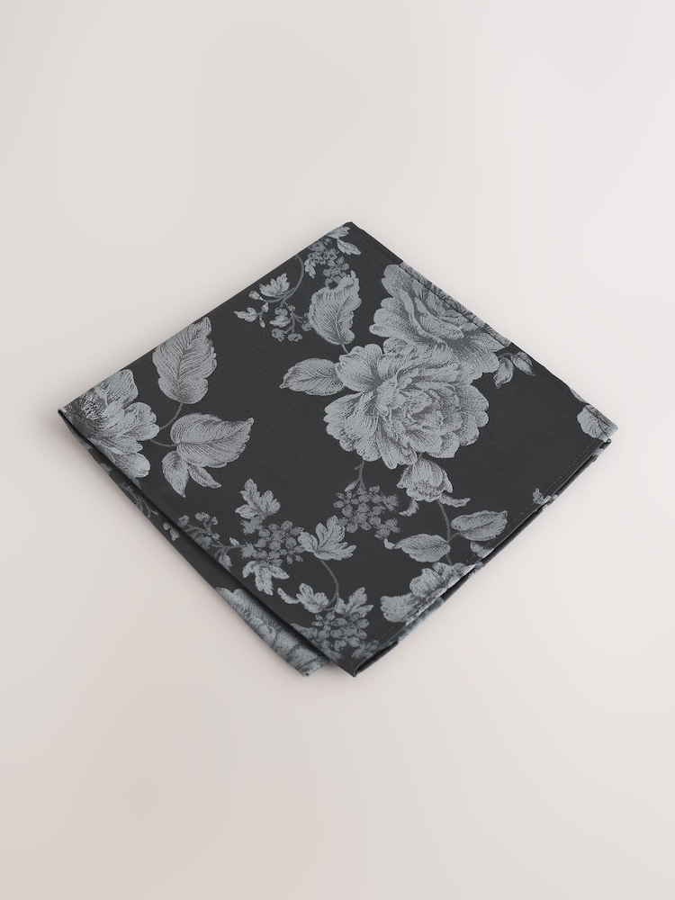 Black Tie and Pocket Square Set - Image 4 of 4
