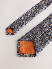 Navy Tie and Pocket Square Set - Image 4 of 4
