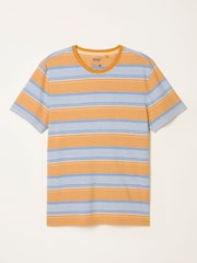FatFace Orange Stripe T-Shirt - Image 5 of 5