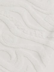 Reiss White Emil 3-9 yrs Smiley World Wave Texture Shirt - Image 4 of 4