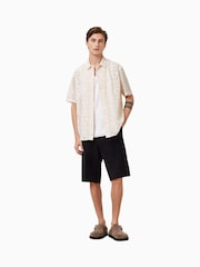 AllSaints White Netley Short Sleeve Shirt - Image 5 of 8