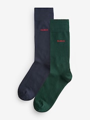HUGO Green 2 Pack Socks - Image 1 of 3