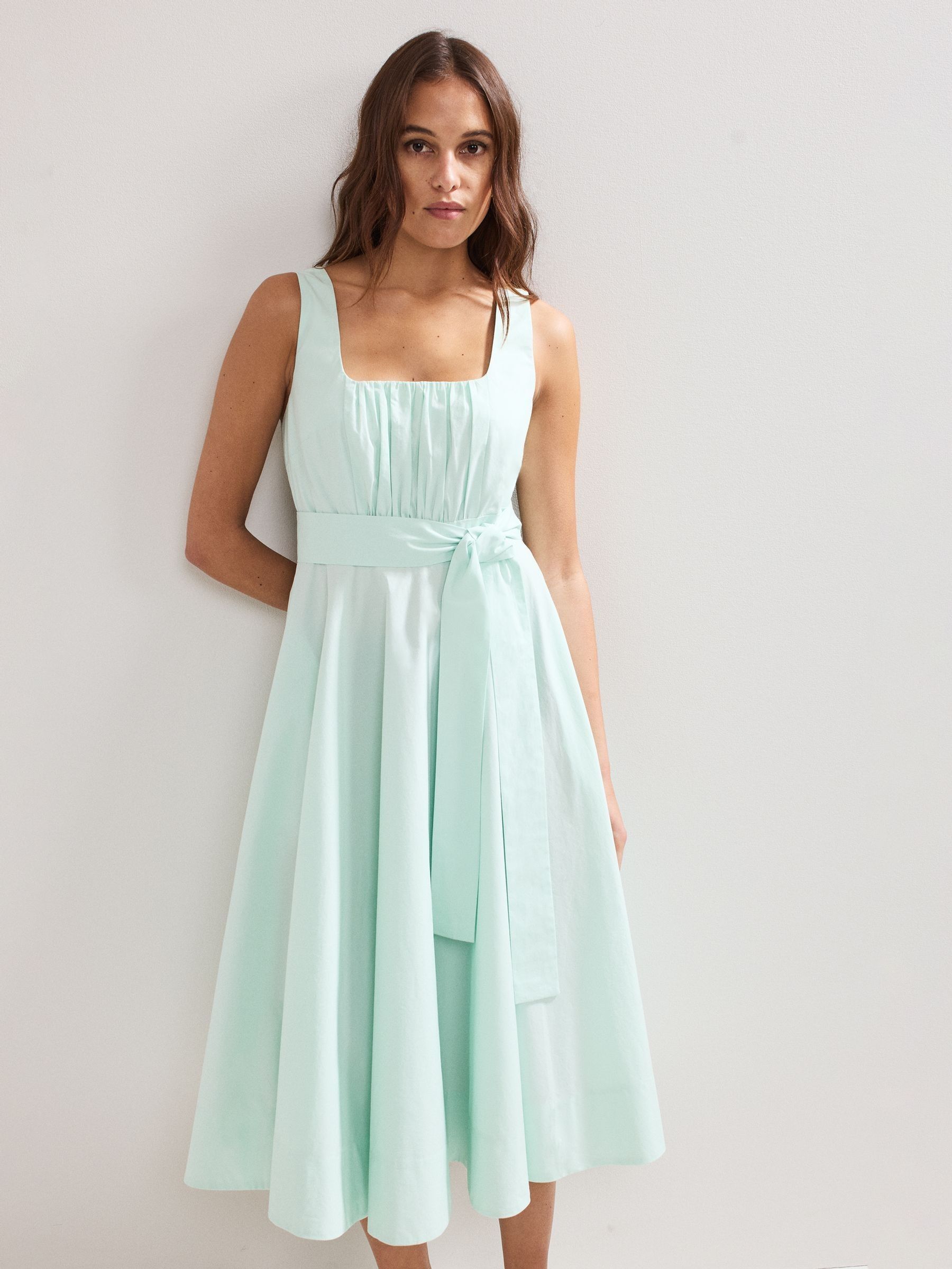 【バナナ】Phase Eight ミントグリーンワンピース UK 8 Buy Phase Eight Green Melinda Midi Dress from Next USA