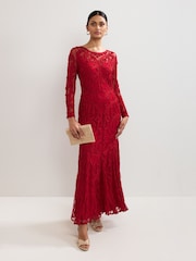 Phase Eight Red Phoenix Maxi Dress - Image 1 of 7