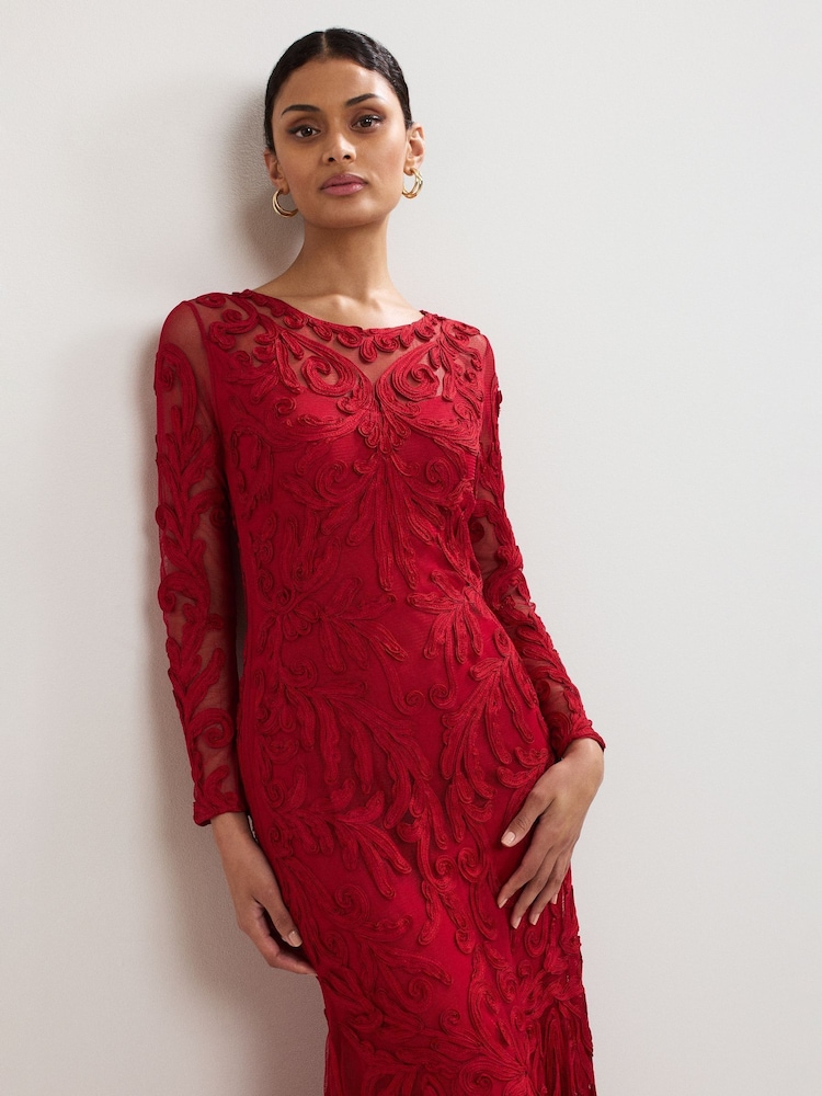 Buy Phase Eight Red Phoenix Maxi Dress from Next Japan