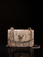 Lipsy Snake Print Small Chain Shoulder Bag - Image 1 of 6