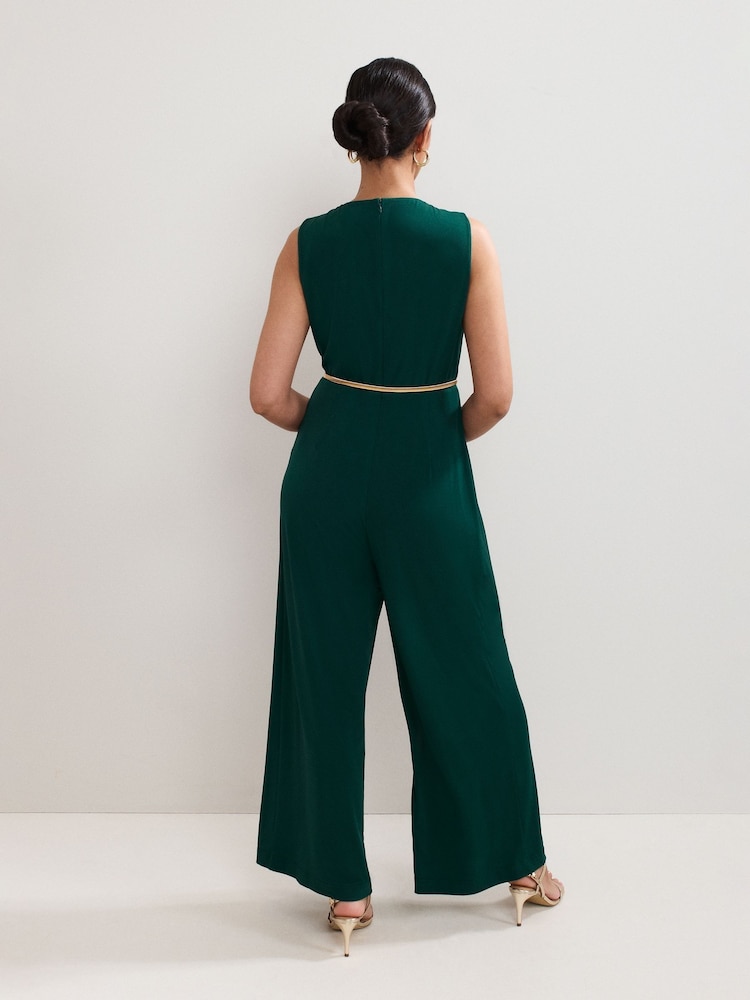 Phase Eight Blue Petite Alinda Jumpsuit - Image 2 of 6
