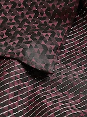Burgundy Tie Pocket Square and Pin Set - Image 2 of 4