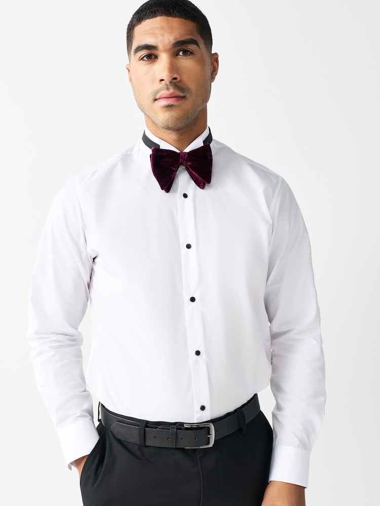 Burgundy Bow Tie - Image 2 of 6 Burgundy Bow Tie - Image 2 of 6