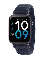 Tikkers Blue Smart Series 13 Riptape Strap Smart Watch - Image 1 of 6