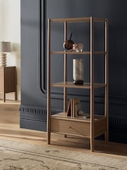 Mid Natural Farndon N. Premium Shelving Unit - Image 2 of 10