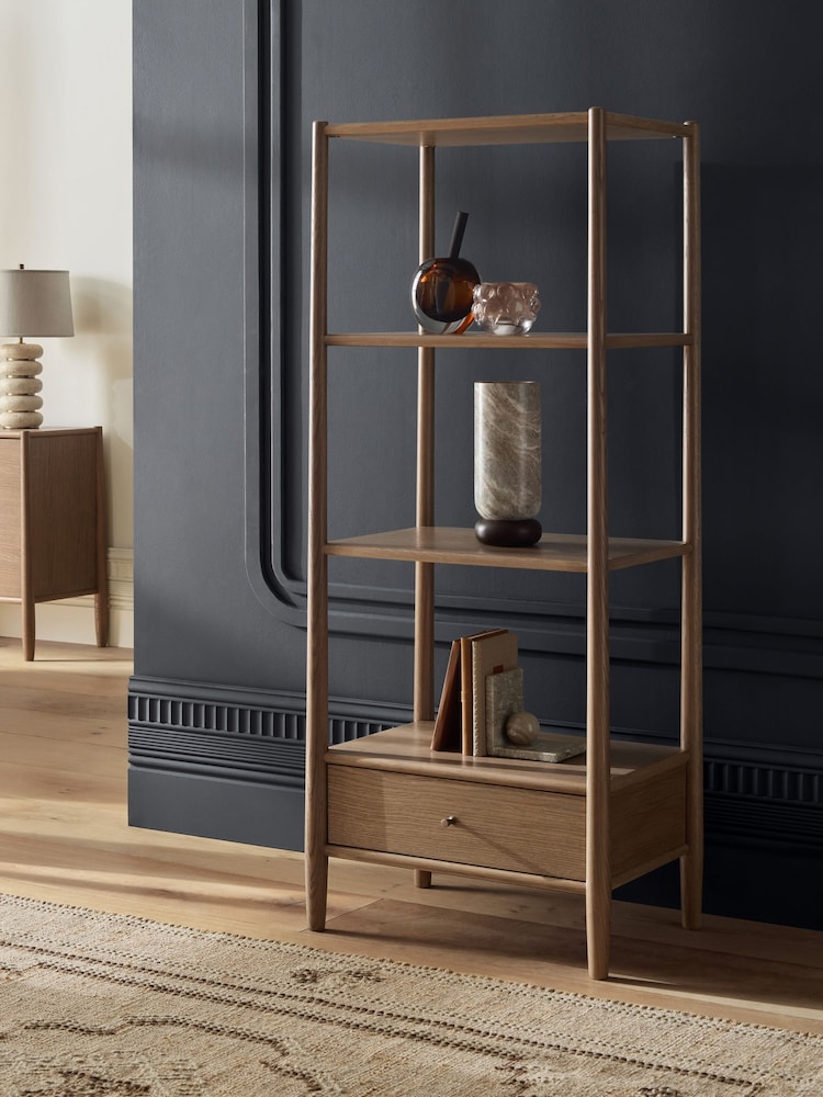 Mid Natural Farndon N. Premium Shelving Unit - Image 2 of 10