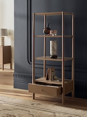 Mid Natural Farndon N. Premium Shelving Unit - Image 3 of 10