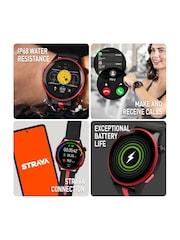 Reflex Active Series 54 AMOLED GPS Black Smart Calling Watch - Image 3 of 6