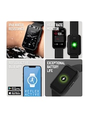 Reflex Active Series 49 Strap Smart Calling Black Watch - Image 3 of 5
