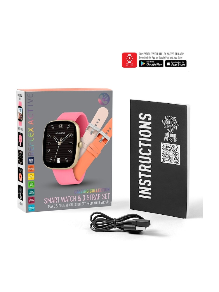 Reflex Active Pink Series 50 Smart Calling Watch Interchangeable Set - Image 2 of 5