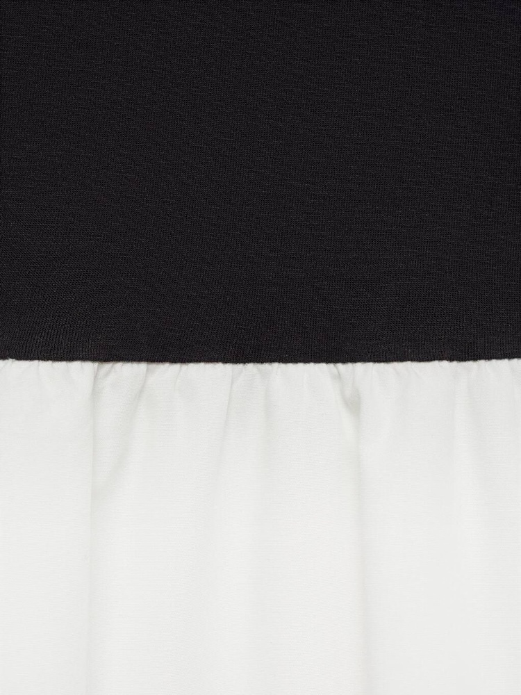 Mango Black 2 in 1 Contrast Maxi Dress - Image 2 of 2 Mango Black 2 in 1 Contrast Maxi Dress - Image 2 of 2