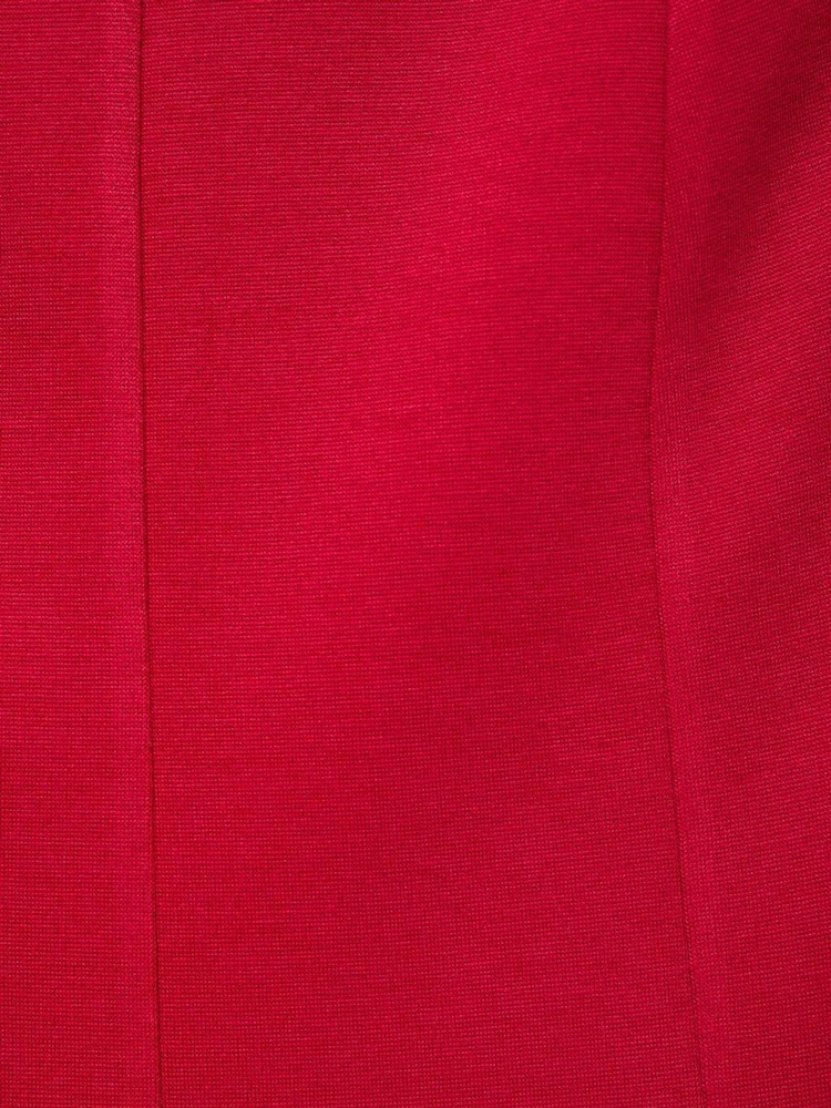 Mango Red Sleeveless Peplum Top - Image 6 of 6