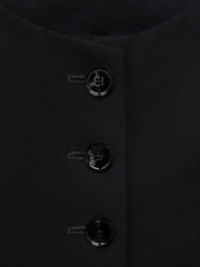 Mango Black Buttoned Waistcoat - Image 5 of 5