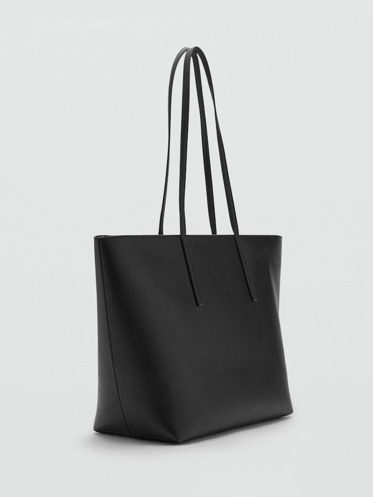 Mango Black Tote Bag - Image 2 of 3