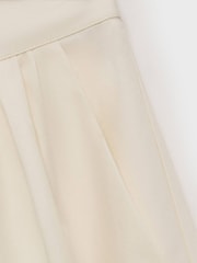 Mango Cream Flower Design A-Line Maxi Skirt - Image 6 of 6