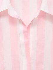 Mango Pink Stripe Long Sleeve Shirt - Image 4 of 4