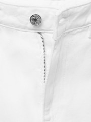 Mango White Gala Wide Leg Crop Jeans - Image 6 of 6