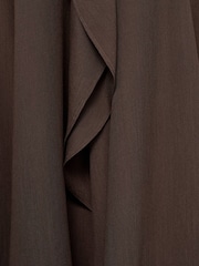 Mango Brown Ruffle Maxi Skirt - Image 3 of 3