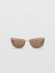 Mango Gold Surpriya Lele Metal Frame Sunglasses - Image 2 of 3