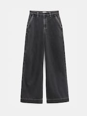 Hush Black Drew Wide Leg Jeans - Image 5 of 5