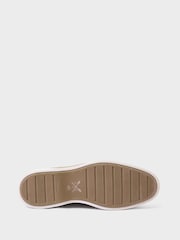Crew Clothing Brown Suede Leather 100% Cotton Loafers - Image 3 of 3